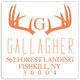 Antlers Square Address Labels in a Jar Image 2 of 2