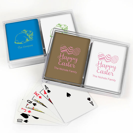 Design Your Own Easter Double Deck Playing Cards