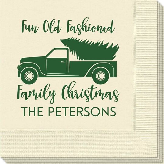 Fun Old Fashion Christmas Napkins