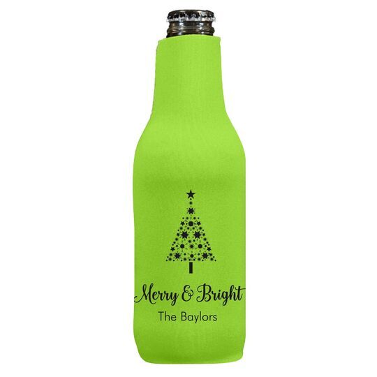 Starred Christmas Tree Bottle Huggers