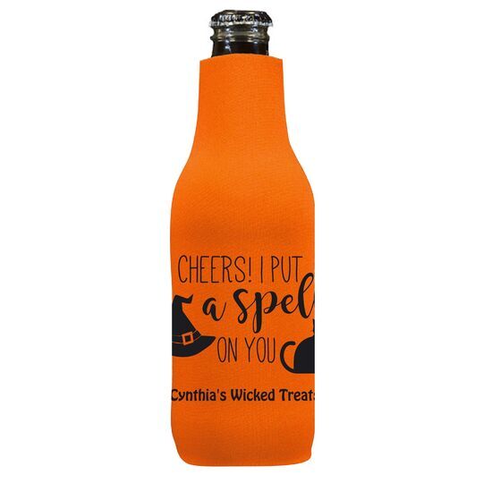 Spell On You Halloween Bottle Huggers