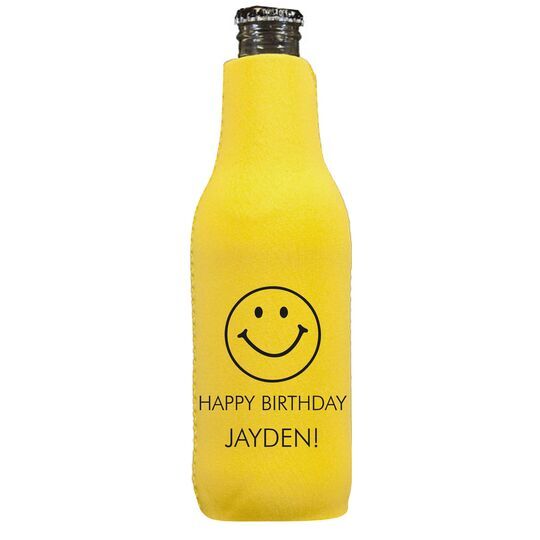 Smiley Face Bottle Huggers