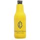 Shaped Oval Monogram with Text Bottle Huggers Image 1 of 2