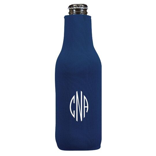 Shaped Oval Monogram Bottle Huggers