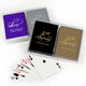 Design Your Own Anniversary Double Deck Playing Cards Image 1 of 3