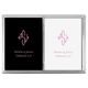 Pick Your Three Letter Monogram Style with Text Double Deck Playing Cards Image 2 of 2