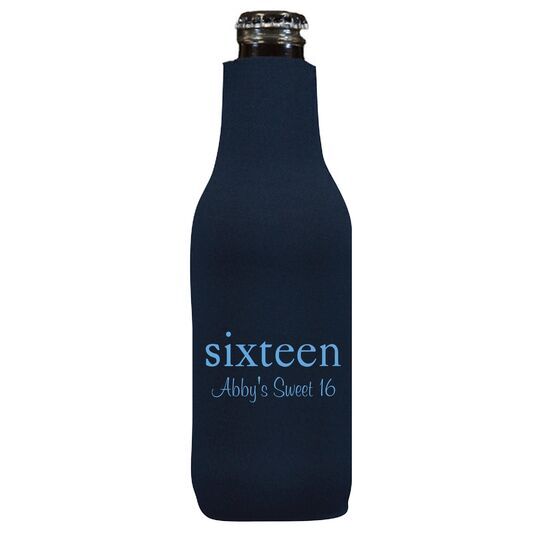 Select Your Big Number Bottle Huggers