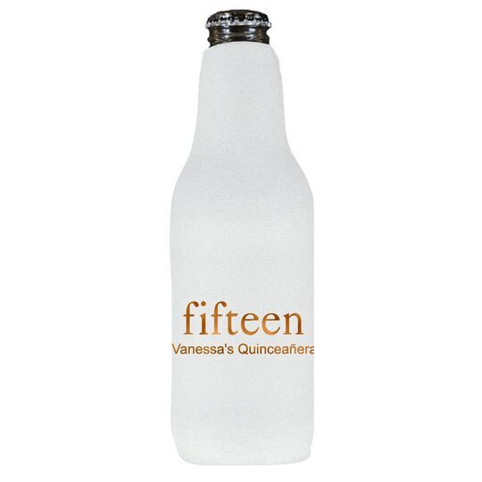 Select Your Big Number Bottle Huggers