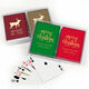 Design Your Own Christmas Double Deck Playing Cards Image 1 of 3