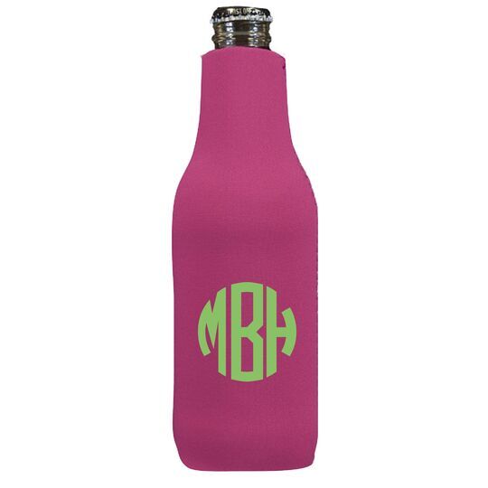 Rounded Monogram Bottle Huggers