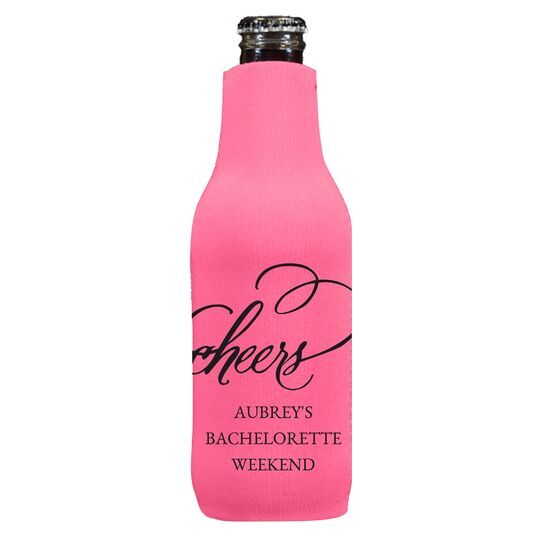 Refined Cheers Bottle Huggers