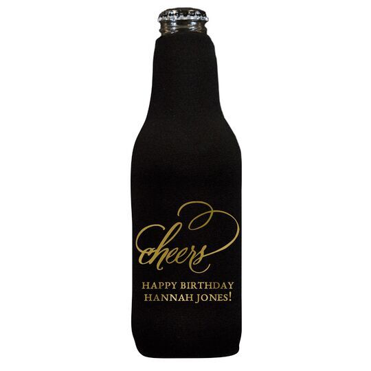 Refined Cheers Bottle Huggers