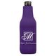 Pick Your Single Initial Monogram with Text Bottle Huggers Image 3 of 3