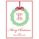Winter Pine Flat Holiday Cards Image 1 of 2