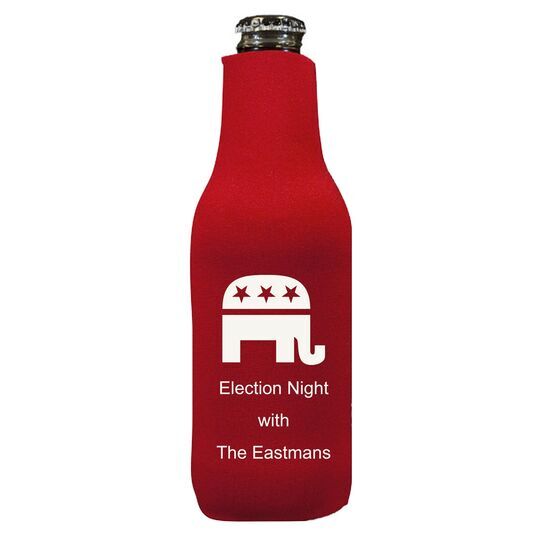 Patriotic Elephant Bottle Huggers