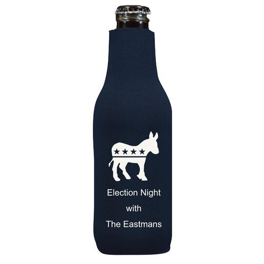 Patriotic Donkey Bottle Huggers