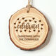 Confetti Hearts Celebrate Real Wood Ornament Image 1 of 2