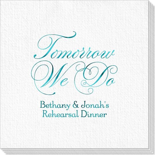 Tomorrow We Do Deville Napkins