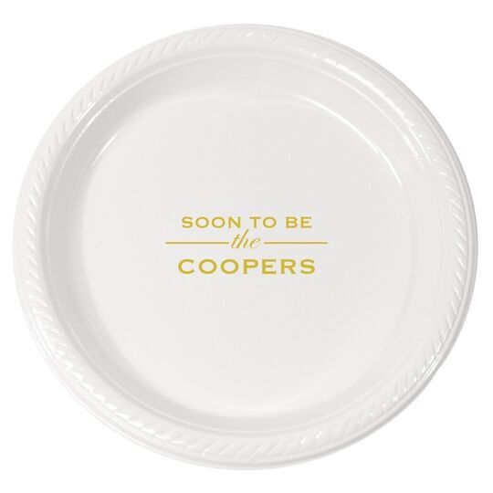 Soon To Be Plastic Plates