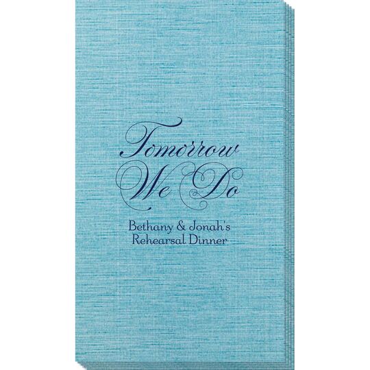 Tomorrow We Do Bamboo Luxe Guest Towels