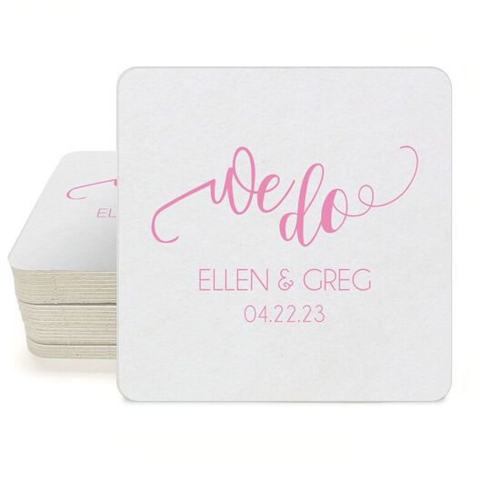 We Do Square Coasters
