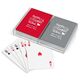 Santa Forget Cookies Double Deck Playing Cards Image 1 of 2
