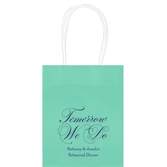 Tomorrow We Do Mini Twisted Handled Bags