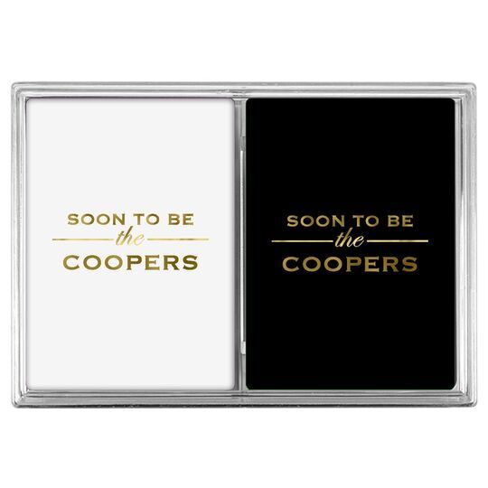 Soon To Be Double Deck Playing Cards
