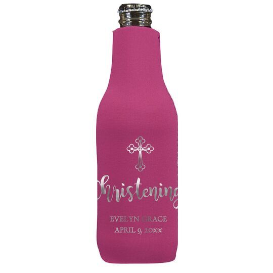 Ornate Celtic Cross Bottle Huggers