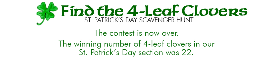 St. Patrick's Day Scavenger Hunt